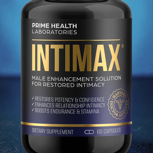 Intimax – Premium Male Enhancement Supplement Packaging