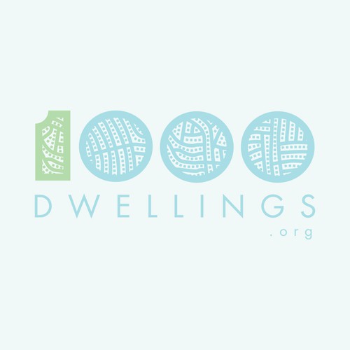 Design for a Great Cause - New Non-Profit - 1000dwellings.org