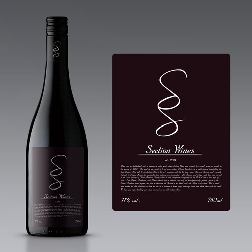 Label for Section Wines
