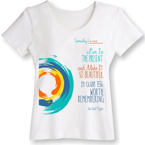 SOMEDAY IS NOW--Global Social Movement Women's Tee Shirt