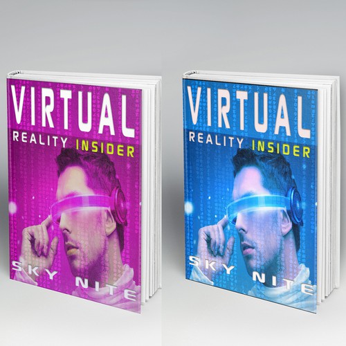 Create a Virtual Reality Book cover!
