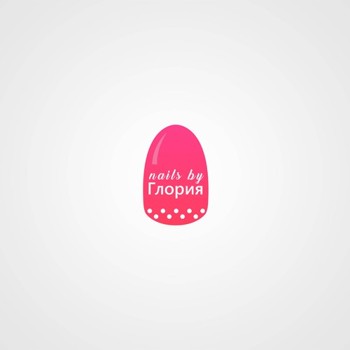 Logo for a nail salon