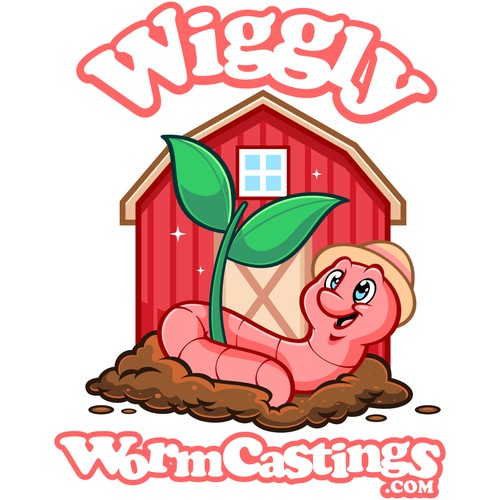 Wiggly worm castings