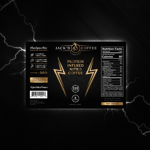 Jack'd Coffee Company Label