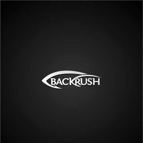 backrush logo design