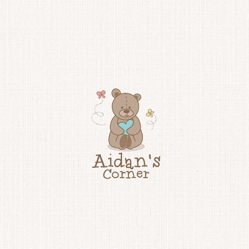 Fun and youthful yet clean logo for a Children/Baby Product Line