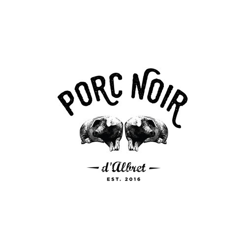  Un logo pour de la charcuterie de porc noir Gascon