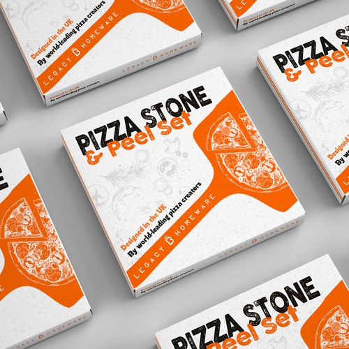 Pizza Stone & peel set