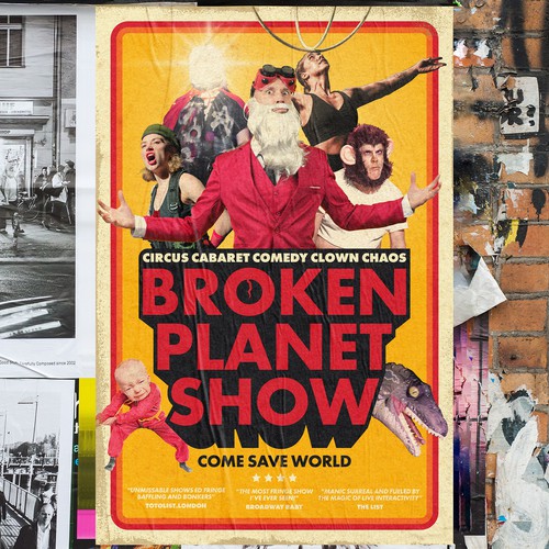 Poster Design for a Cabaret Comedy Show