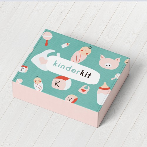 Subscription Box Design for Newborn Baby Box Service