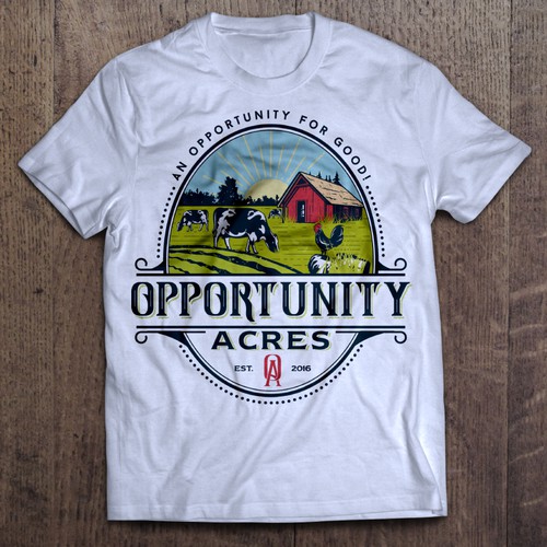Bold Logo for organic dairy farm