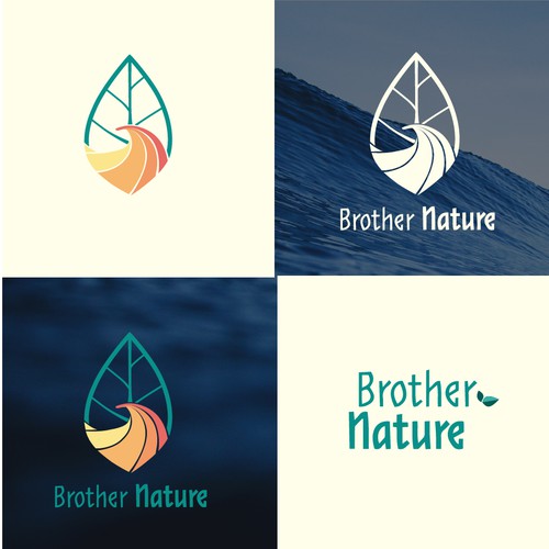 Brother Nature logo edsign