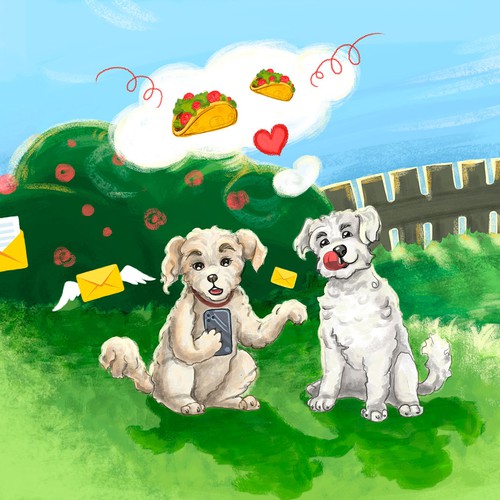 Illustration for a children's book.