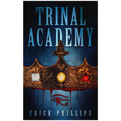 Trinal academy, book cover project