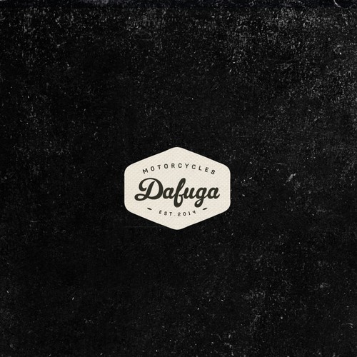 Create a vintage logo for out of time cafe racer motorcycles