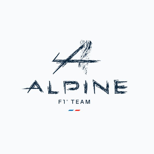 Alpine F1 Team Logo Redesign