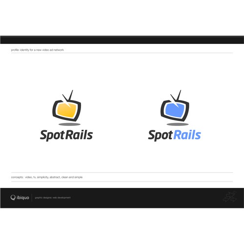 SpotRails - Logo design