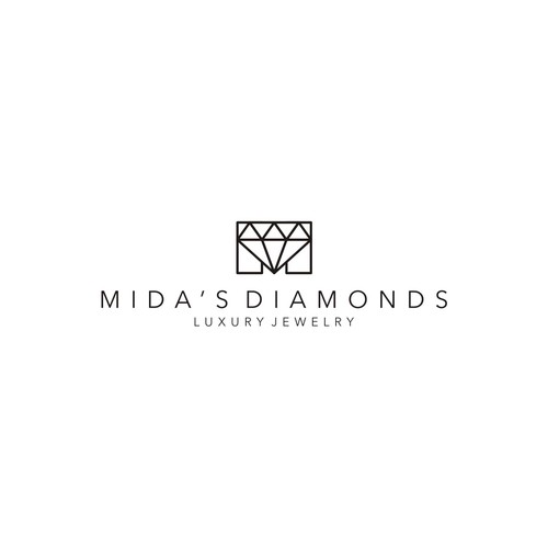 Logo concept for Mida's Diamonds