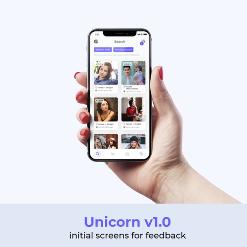 Unicorns Dating app