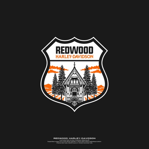 Logo Badge for Motorcycle Dealership