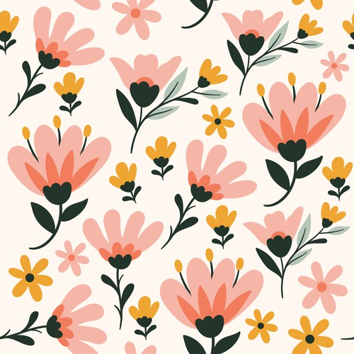 Seamless floral pattern