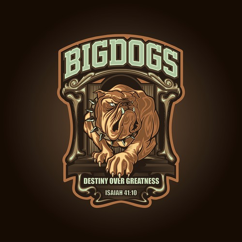 illustrative logo for bigdogs