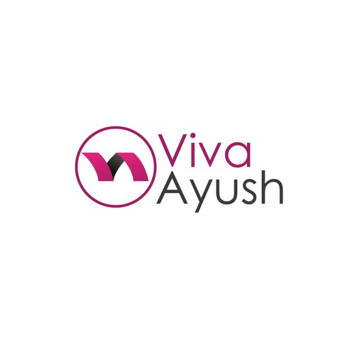 VA letter logo design concept
