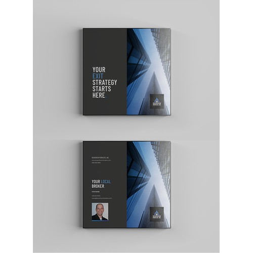 Bold modern brochure