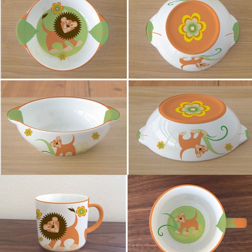 design of child tableware