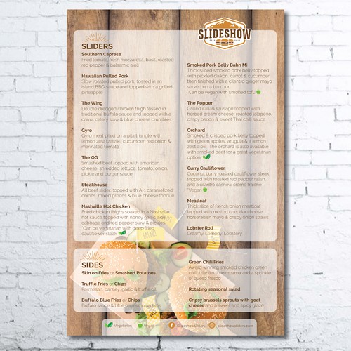 Menu Design