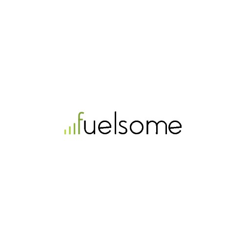 Design a clean and sophisticated logo with icon for Fuelsome