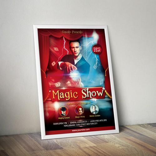 Magic show poster