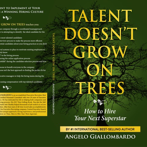 Book cover for TALENT DOESN’T GROW ON TREES - How to Hire Your Next Superstar