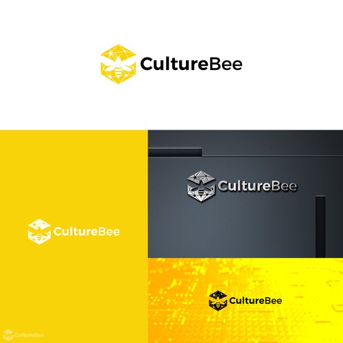 Bee Hexagon Logo (for sale)