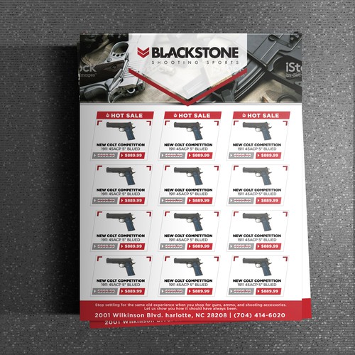 Blackstone Shooting Sports (Flyer Design)