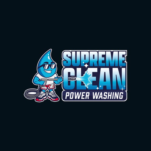 Logo for Supreme Clean Power Washing 