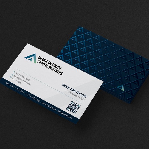 Bold Spot Uv Business Card