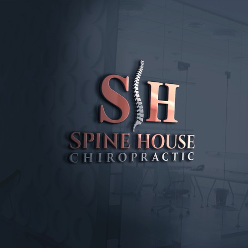 Logo Design for Spine House Chiropractic company