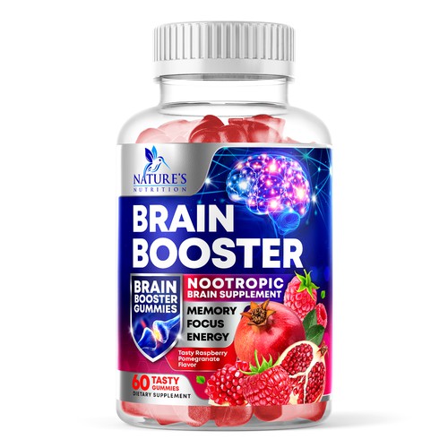 Brain Booster Supplement Design