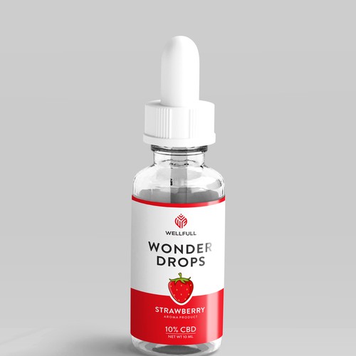 Design a modern label for CBD Oil company in Europe