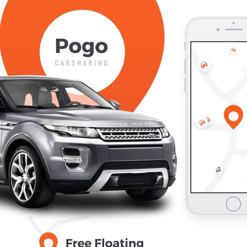 Pogo app – Carsharing service