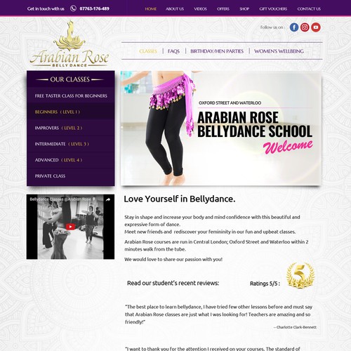 Arabian Rose bellydance studio