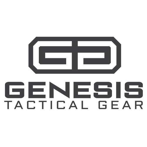 Bold logo for tactical gear company. 