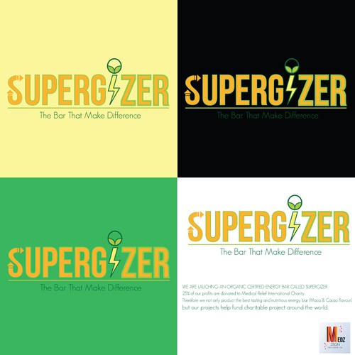 SUPERGIZER LOGO BRAND