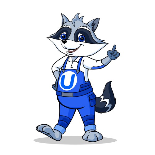 Racoon Mascot
