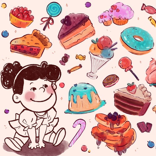 Children's book illustration 