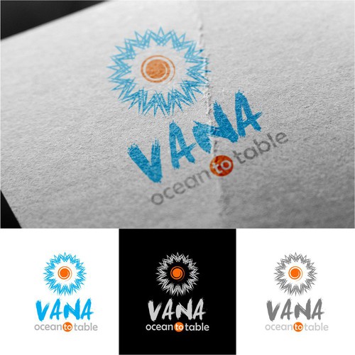 simple design for Vana Cafe