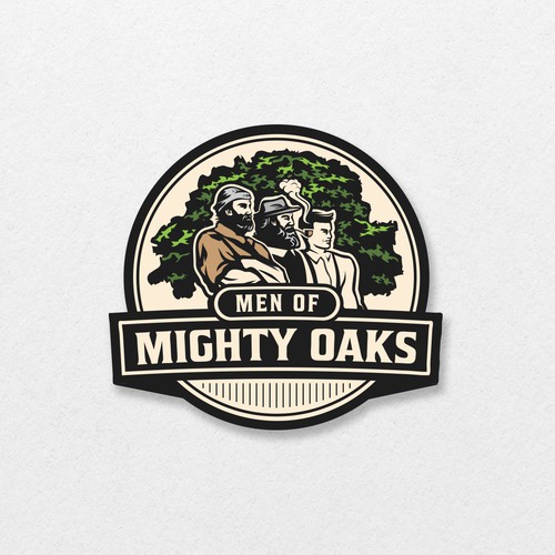 Logo Concept for Men of Mighty Oaks