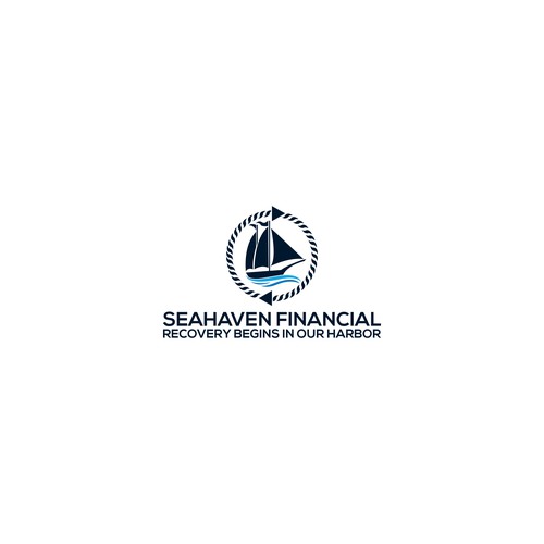 Design a professional logo for a mico-lending company SeaHaven Financial.