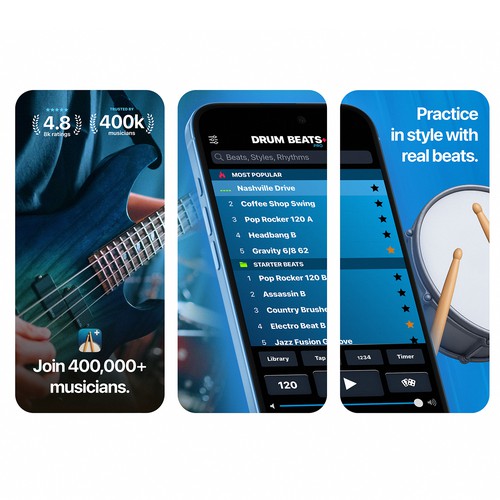 App screenshots